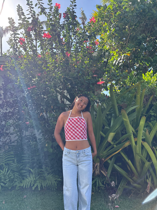 Tie Halter Top
