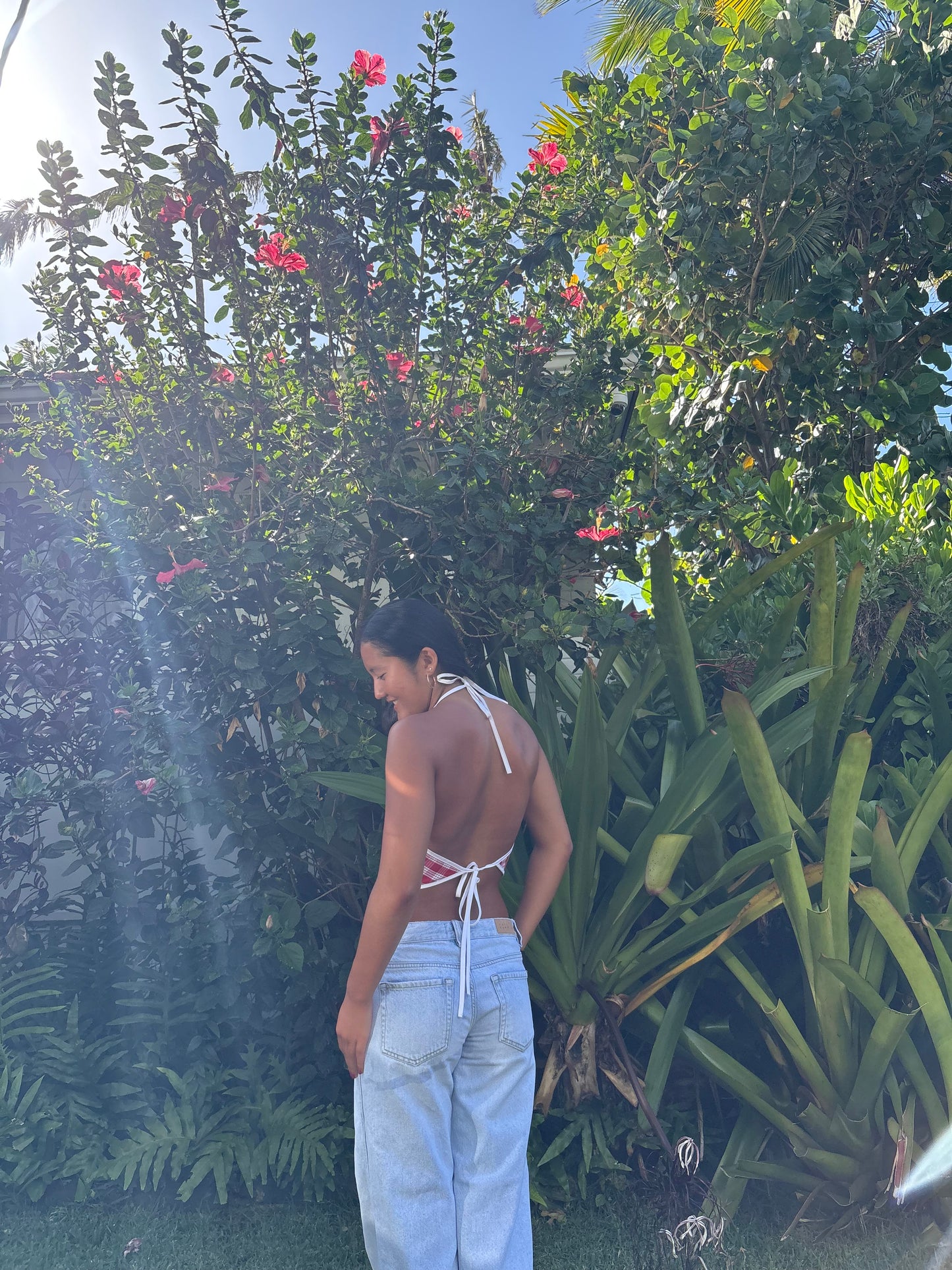 Tie Halter Top